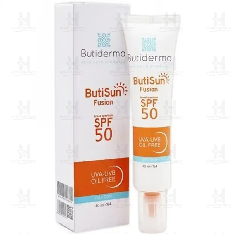 ضد آفتاب فیوژن SPF50 پوست چرب بیوتی درما 40 میلی لیتر